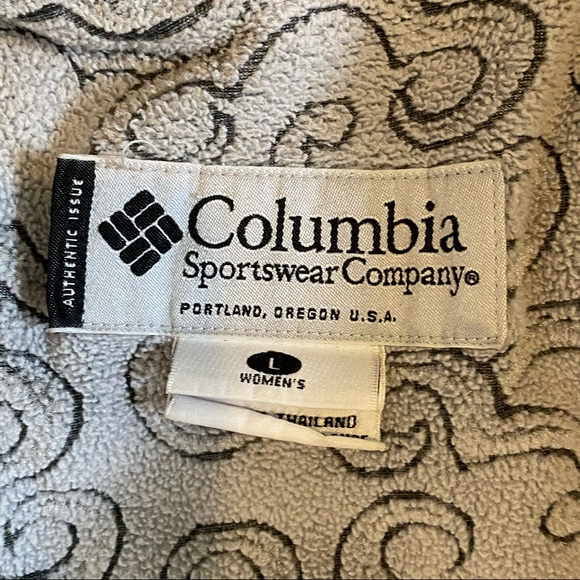 Columbia Jacket Women’s Size Large Crimson Red & Gray - Picture 3 of 5